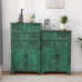 Vintage Solid Wood Five Drawer Cabinet Vintage Solid Wood Five Drawer Cabinet