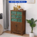 Vintage Solid Wood Five Drawer Cabinet Vintage Solid Wood Five Drawer Cabinet
