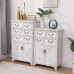 Vintage Solid Wood Five Drawer Cabinet Vintage Solid Wood Five Drawer Cabinet