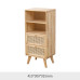 Scandinavian Solid Wood Six Drawer Wicker Weave Modern Bedroom Dresser Five Drawer Living Room Wooden Storage Cabinet Scandinavian Solid Wood Six Drawer Wicker Weave Modern Bedroom Dresser Five Drawer Living Room Wooden Storage Cabinet