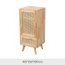 Scandinavian Solid Wood Six Drawer Wicker Weave Modern Bedroom Dresser Five Drawer Living Room Wooden Storage Cabinet Scandinavian Solid Wood Six Drawer Wicker Weave Modern Bedroom Dresser Five Drawer Living Room Wooden Storage Cabinet