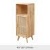 Scandinavian Solid Wood Six Drawer Wicker Weave Modern Bedroom Dresser Five Drawer Living Room Wooden Storage Cabinet Scandinavian Solid Wood Six Drawer Wicker Weave Modern Bedroom Dresser Five Drawer Living Room Wooden Storage Cabinet