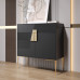 Italian Modern Minimalist Five Drawer Wardrobe Bedroom Luxury Large Capacity Storage Cabinet Living Room High Foot Solid Wood Drawers Storage Cabinet