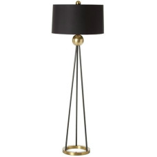 Antique Black Metal Iron Floor Lamp Antique Black Metal Iron Floor Lamp