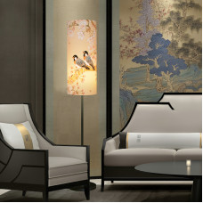 New Chinese Style Vintage Floor Lamp New Chinese Style Vintage Floor Lamp