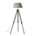 Creative Solid Wood Remote Control Led Tripod Floor Lamp