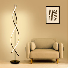 Creative Revolving Ribbon Style Floor Lamp Creative Revolving Ribbon Style Floor Lamp