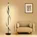 Creative Revolving Ribbon Style Floor Lamp