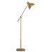 Iron And Wood Single Head Floor Lamp