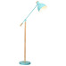 Iron And Wood Single Head Floor Lamp