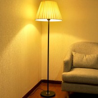 Modern Creative Warm LED Remote Controlled Floor Lamp for Living Room Bedroom