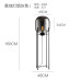 Scandinavian Living Room Floor Lamp Bedroom Reading Room Glass Winter Melon Table Light Hotel Designer Retro Industrial Style