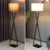 Modern Elegant Floor Lamp Near Sofa