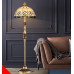 Luxury All Copper Floor Lamp Retro Design Style Bedroom Bedside Lamp Luxury All Copper Floor Lamp Retro Design Style Bedroom Bedside Lamp