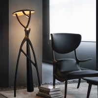 Serge Mouille Style Three-Arm Floor Lamp
