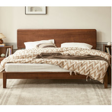 American Black Walnut Bed Luxurious Bedroom Double Bed American Black Walnut Bed Luxurious Bedroom Double Bed