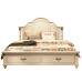 White Solid Wood Double Bed Master Bedroom Korean Style Wedding Bed High Box Modern Minimalist Princess Bed White Solid Wood Double Bed Master Bedroom Korean Style Wedding Bed High Box Modern Minimalist Princess Bed