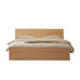 Modern Double Bed Oak Storage Bed for Scandinavian Style Bedroom