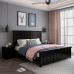 Queen Size Scandinavian Bed with Storage Box Queen Size Scandinavian Bed with Storage Box