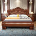 European Solid Wood Bed Modern Luxury Double Bed Master Bedroom 180cm Carved Princess Bed American Economy Storage Wedding Bed European Solid Wood Bed Modern Luxury Double Bed Master Bedroom 180cm Carved Princess Bed American Economy Storage Wedding Bed