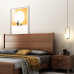 Modern Minimalist Walnut Wood Bed Double Storage High Box Bed Modern Minimalist Walnut Wood Bed Double Storage High Box Bed