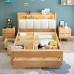 Modern Simple Wooden Bed with Pressure Drawer Storage for Children and Single Person Modern Simple Wooden Bed with Pressure Drawer Storage for Children and Single Person