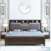 Zijin Sandalwood Double Bed 1 8m Modern Minimalist Luxury Soft Storage Bed Zijin Sandalwood Double Bed 1 8m Modern Minimalist Luxury Soft Storage Bed