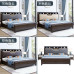 Zijin Sandalwood Double Bed 1 8m Modern Minimalist Luxury Soft Storage Bed Zijin Sandalwood Double Bed 1 8m Modern Minimalist Luxury Soft Storage Bed