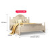 Single and Double Bedroom Bed Princess Wedding European Modern Minimalist Korean Style Garden Bed Nordic Single and Double Bedroom Bed Princess Wedding European Modern Minimalist Korean Style Garden Bed Nordic