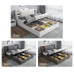 High Pressure Storage Bed Modern Minimalist Double Bed Solid Wood Master Bedroom Storage Bed Single Bed Tatami Bed Box Bed High Pressure Storage Bed Modern Minimalist Double Bed Solid Wood Master Bedroom Storage Bed Single Bed Tatami Bed Box Bed