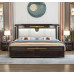 Modern Double Bed HighGrade Soft Pack Main Bedroom Storage Bed for Wedding Modern Double Bed HighGrade Soft Pack Main Bedroom Storage Bed for Wedding