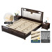 Modern Double Bed HighGrade Soft Pack Main Bedroom Storage Bed for Wedding Modern Double Bed HighGrade Soft Pack Main Bedroom Storage Bed for Wedding