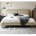 Italian Style Minimalistic Genuine Leather Bed Luxurious Modern Soft Bag Double Bed Small Rooms For Master Bedrooms Atmospheric Wedding Bed Italian Style Minimalistic Genuine Leather Bed Luxurious Modern Soft Bag Double Bed Small Rooms For Master Bedrooms Atmospheric Wedding Bed