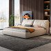 Italian Minimalist Leather Bed for Homemaster Bedrooms