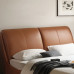 Italian Style Minimalistic Genuine Leather Bed Luxurious Modern Soft Bag Double Bed Small Rooms For Master Bedrooms Atmospheric Wedding Bed Italian Style Minimalistic Genuine Leather Bed Luxurious Modern Soft Bag Double Bed Small Rooms For Master Bedrooms Atmospheric Wedding Bed