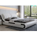 Genuine Leather Luxury Modern Minimalist Master Bed Double Bed Tatami Head Layer Cowhide Solid Wood Intelligent Soft Package Bed Genuine Leather Luxury Modern Minimalist Master Bed Double Bed Tatami Head Layer Cowhide Solid Wood Intelligent Soft Package Bed