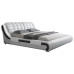 Genuine Leather Luxury Modern Minimalist Master Bed Double Bed Tatami Head Layer Cowhide Solid Wood Intelligent Soft Package Bed Genuine Leather Luxury Modern Minimalist Master Bed Double Bed Tatami Head Layer Cowhide Solid Wood Intelligent Soft Package Bed