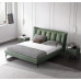 Italian style modern minimalist double bed luxury leather bed master bedroom marriage bed storage bed leather large bed Italian style modern minimalist double bed luxury leather bed master bedroom marriage bed storage bed leather large bed