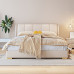 Modern Minimalist Luxury Master Bed High End Wedding Bed Minimalist Soft Wrapped Bed Creamy Wind Genuine Leather Bed Modern Minimalist Luxury Master Bed High End Wedding Bed Minimalist Soft Wrapped Bed Creamy Wind Genuine Leather Bed