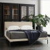 Italian Minimalist Genuine Leather Bedroom Double UltraThin Headboard Luxury Modern Designer Customized Leather Bed Furniture Italian Minimalist Genuine Leather Bedroom Double UltraThin Headboard Luxury Modern Designer Customized Leather Bed Furniture