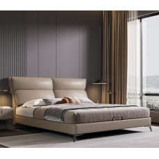 Italian Minimalist Leather Bedroom Double Bed Italian Minimalist Leather Bedroom Double Bed