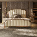 Genuine Leather Luxury Bed Modern Master Bedroom Highend Atmospheric Wedding Bed Solid Wood Storage Italian Simple Double Bed Genuine Leather Luxury Bed Modern Master Bedroom Highend Atmospheric Wedding Bed Solid Wood Storage Italian Simple Double Bed
