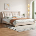 Modern Leather Bed Double Bed Master Bedroom Luxury Nordic Bed Modern Leather Bed Double Bed Master Bedroom Luxury Nordic Bed