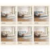 Modern Leather Bed Double Bed Master Bedroom Luxury Nordic Bed Modern Leather Bed Double Bed Master Bedroom Luxury Nordic Bed
