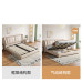 Modern Leather Bed Double Bed Master Bedroom Luxury Nordic Bed Modern Leather Bed Double Bed Master Bedroom Luxury Nordic Bed