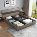 Modern Minimalist Tatami Bed 180cm Main Bedroom Small Apartment High Cabinet Storage Bed