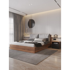 Nordic Minimalistic Double Bed Modern Japanese Style High Box Bedmaster Bedplate Wedding Bed Storage Bed Nordic Minimalistic Double Bed Modern Japanese Style High Box Bedmaster Bedplate Wedding Bed Storage Bed