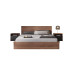 Nordic Minimalistic Double Bed Modern Japanese Style High Box Bedmaster Bedplate Wedding Bed Storage Bed