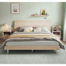 Modern Simple Bed Frame 150cm Bed for 1 or 2 People Modern Simple Bed Frame 150cm Bed for 1 or 2 People