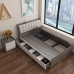 Modern Scandinavian Bedroom Storage for Single Bed 120cm Drawer for Adults